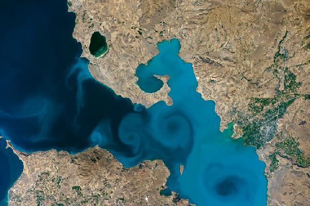 Son Dakika | VAN GÖLÜ\'NÜN UZAYDAN FOTOĞRAFI, NASA\'NIN TURNUVASINDA BİRİNCİ OLDU