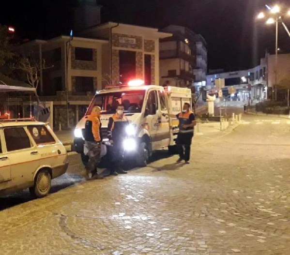 5.1'lik deprem sonrası Datça'da alan taraması tamamlandı, olumsuzluk yok
