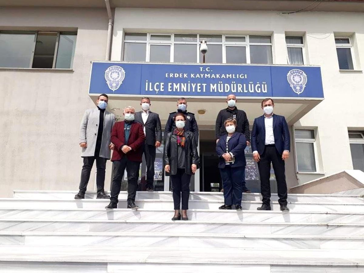 Erdek AK Parti\'den ziyaretler serisi