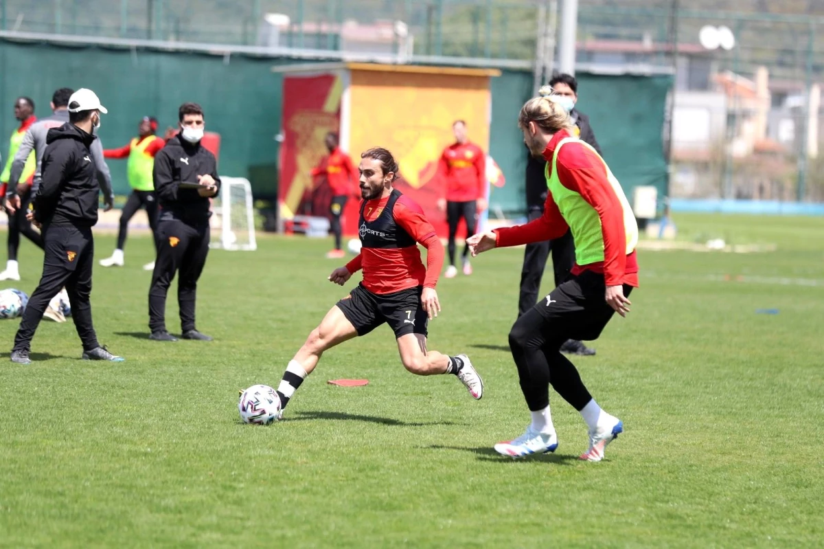 Göztepe, Galatasaray maçı hazırlıklarını sürdürüyor