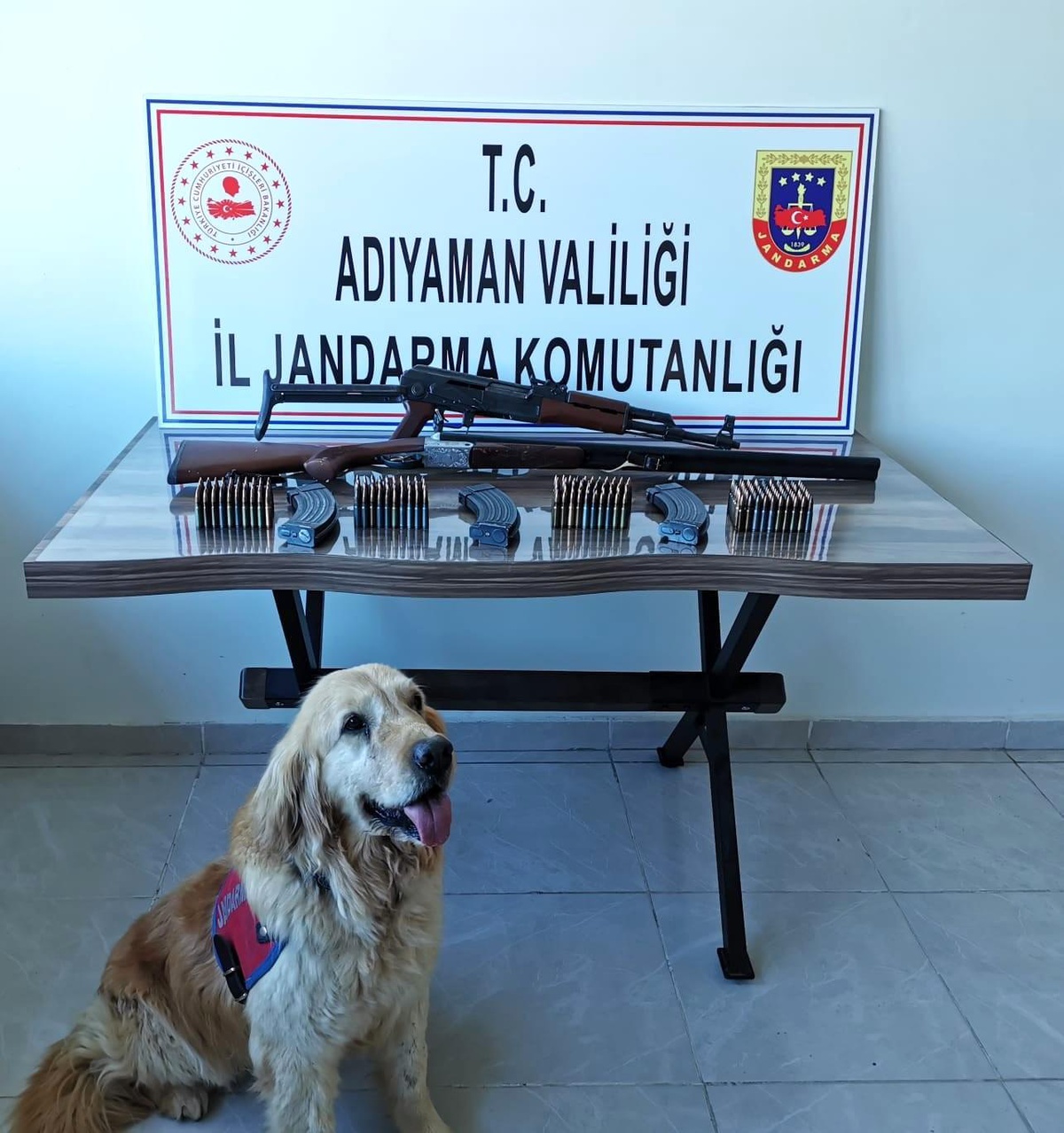 Jandarma uzun namlulu silah ele geçirdi