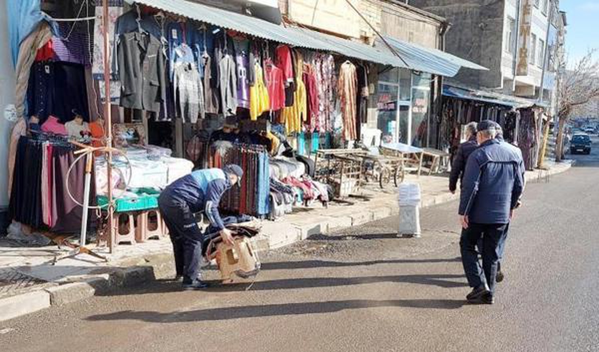 Kars\'ta, kaldırım işgaline ceza uygulanacak