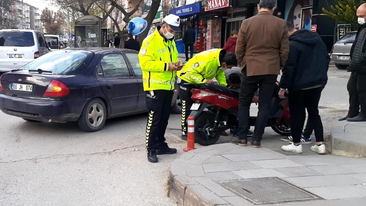 Kırıkkale\'de motosiklet kazası: 1 yaralı