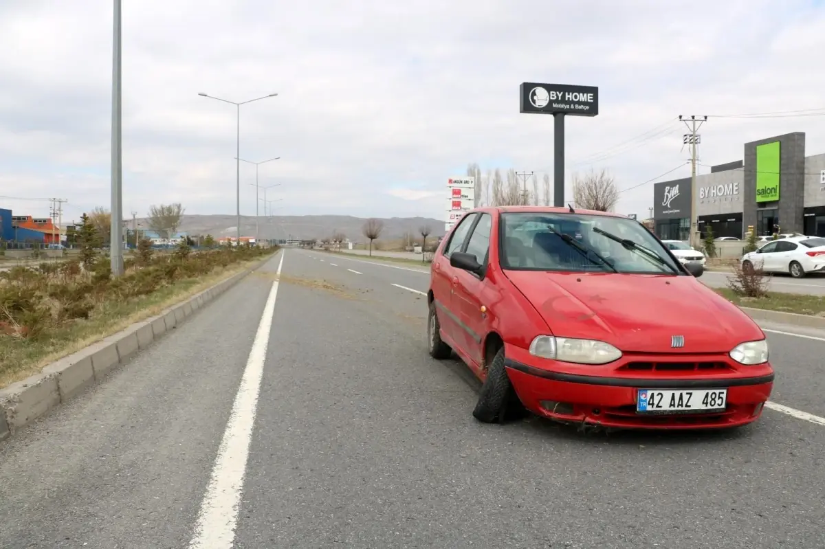 Lastiği patlayınca karşı şeride geçti: 1 yaralı