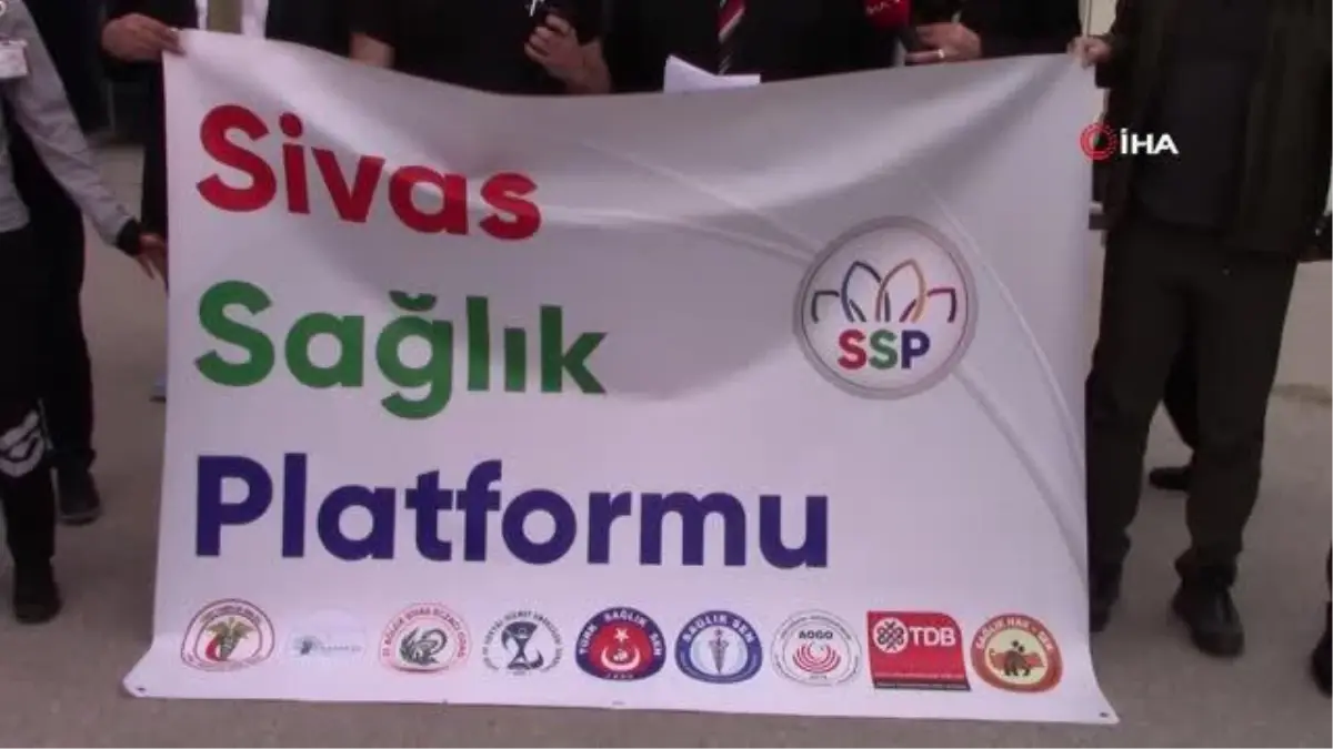 Sivas Sağlık Platformu\'ndan saldırganlara tepki