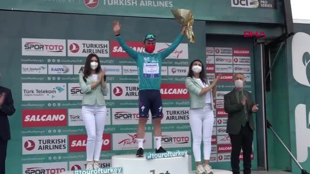 Son dakika! SPOR 56'ncı Cumhurbaşkanlığı Türkiye Bisiklet Turu'nun dördüncü etabını da Mark Cavendish kazandı