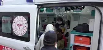 Yangın çıkan evdeki 3 çocuk vatandaşlar tarafından kurtarıldı