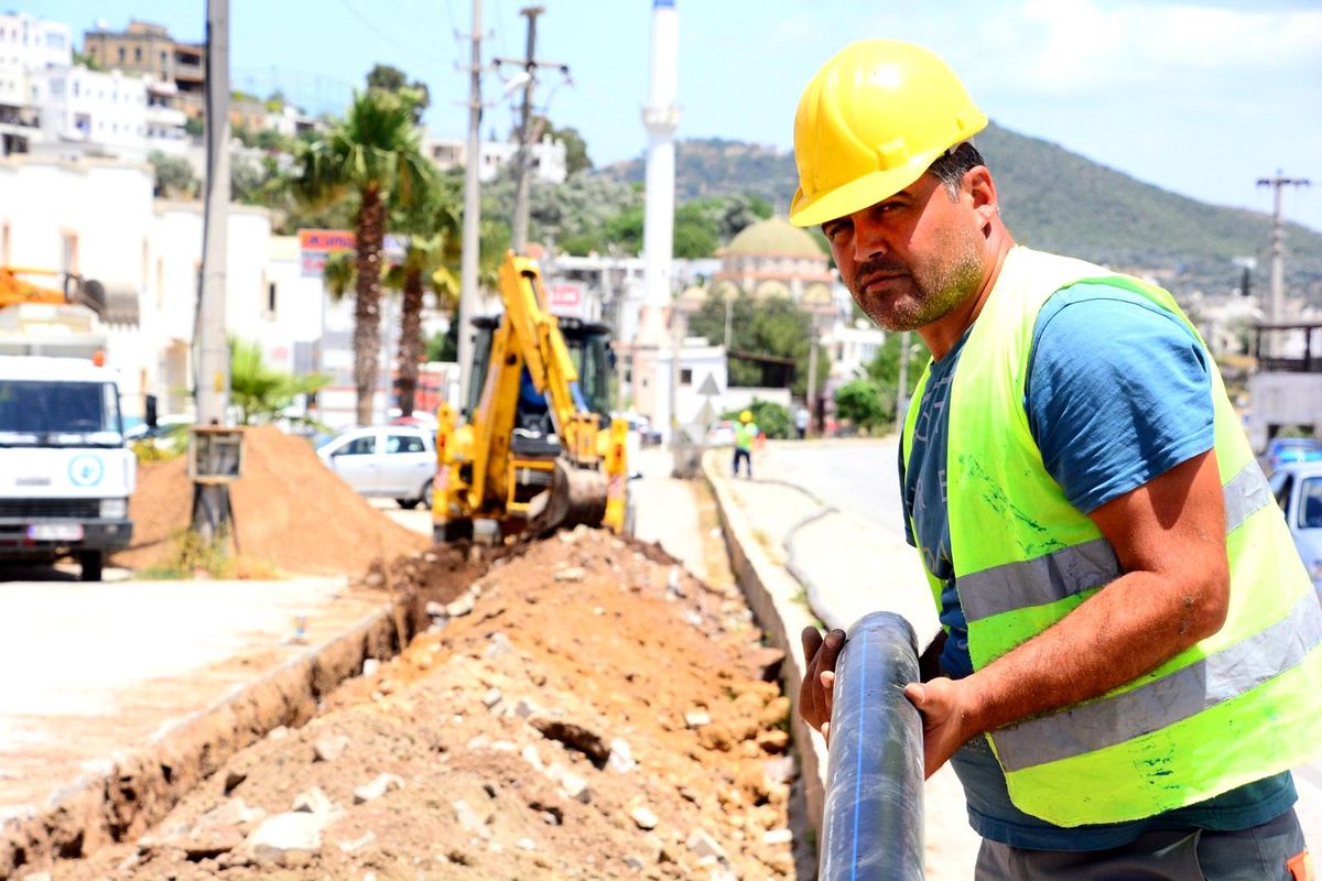 2020\'de Muğla\'da 108 Bin metre İçme suyu hattı yapıldı