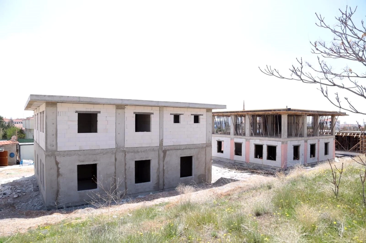 Aksaray\'da Sevgi Evleri projesi hızla yükseliyor