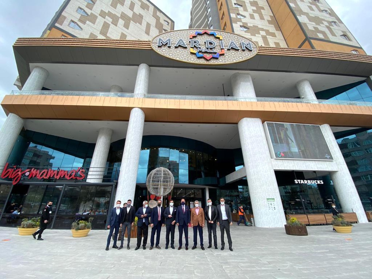 Cezayir\'in Ankara Büyükelçisi Mourad Adjabi Mardian Mall Alışveriş Merkezi yönetimini ziyaret etti
