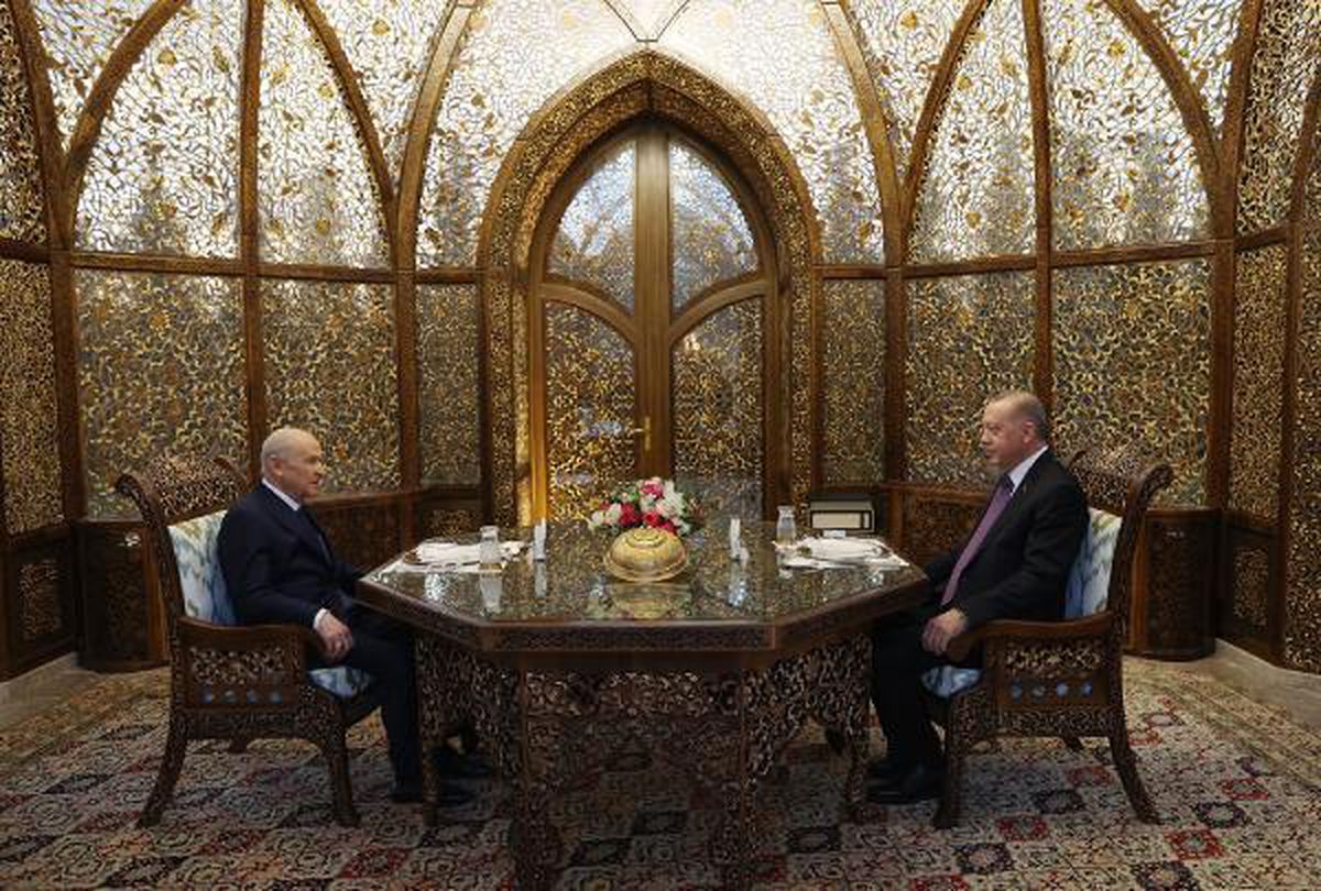Son dakika haberi... Erdoğan ve Bahçeli, Özbek Otağı\'nda iftar yaptı