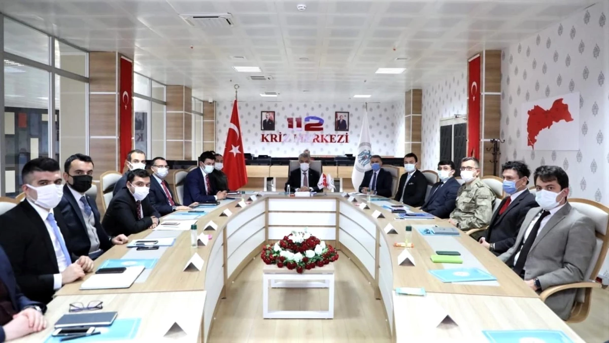 Erzincan\'da İl Güvenlik ve Asayiş Koordinasyon Kurulu Toplantısı yapıldı