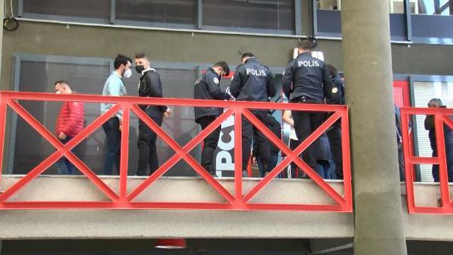 Esenler'de koca boşanma aşamasında olduğu eşini rehin aldı