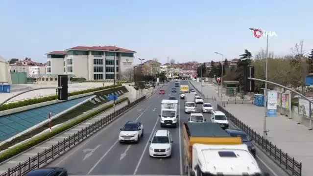 İstanbul'da yoğun bölgelerde trafik denetimi