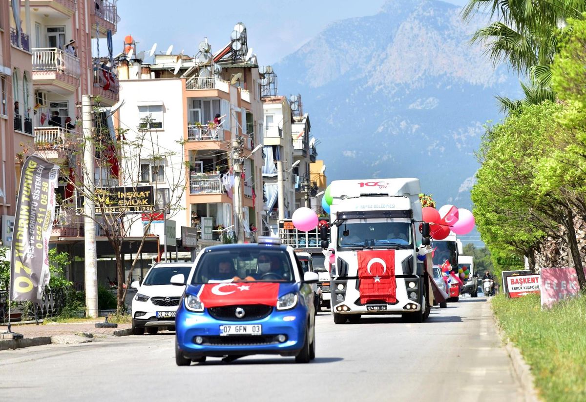 Kepez\'de çocuklar için "23 Nisan Korteji" düzenlenecek