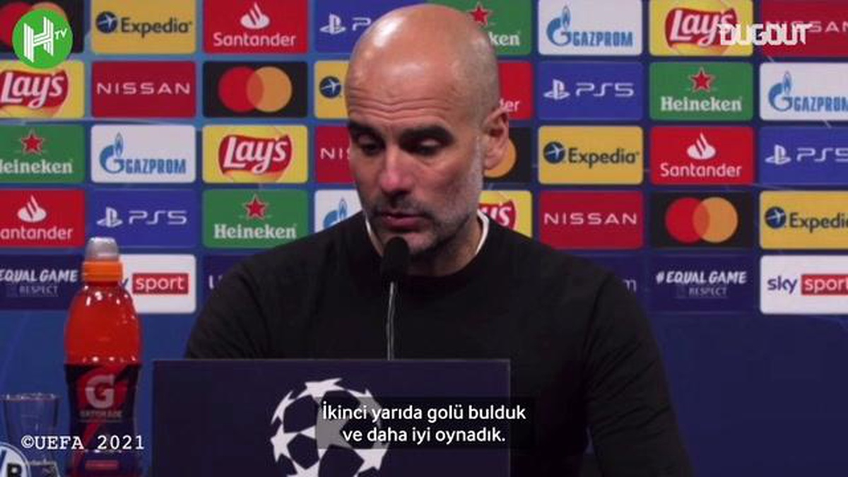 Pep Guardiola: "Manchester City sonunda yarı finalde"