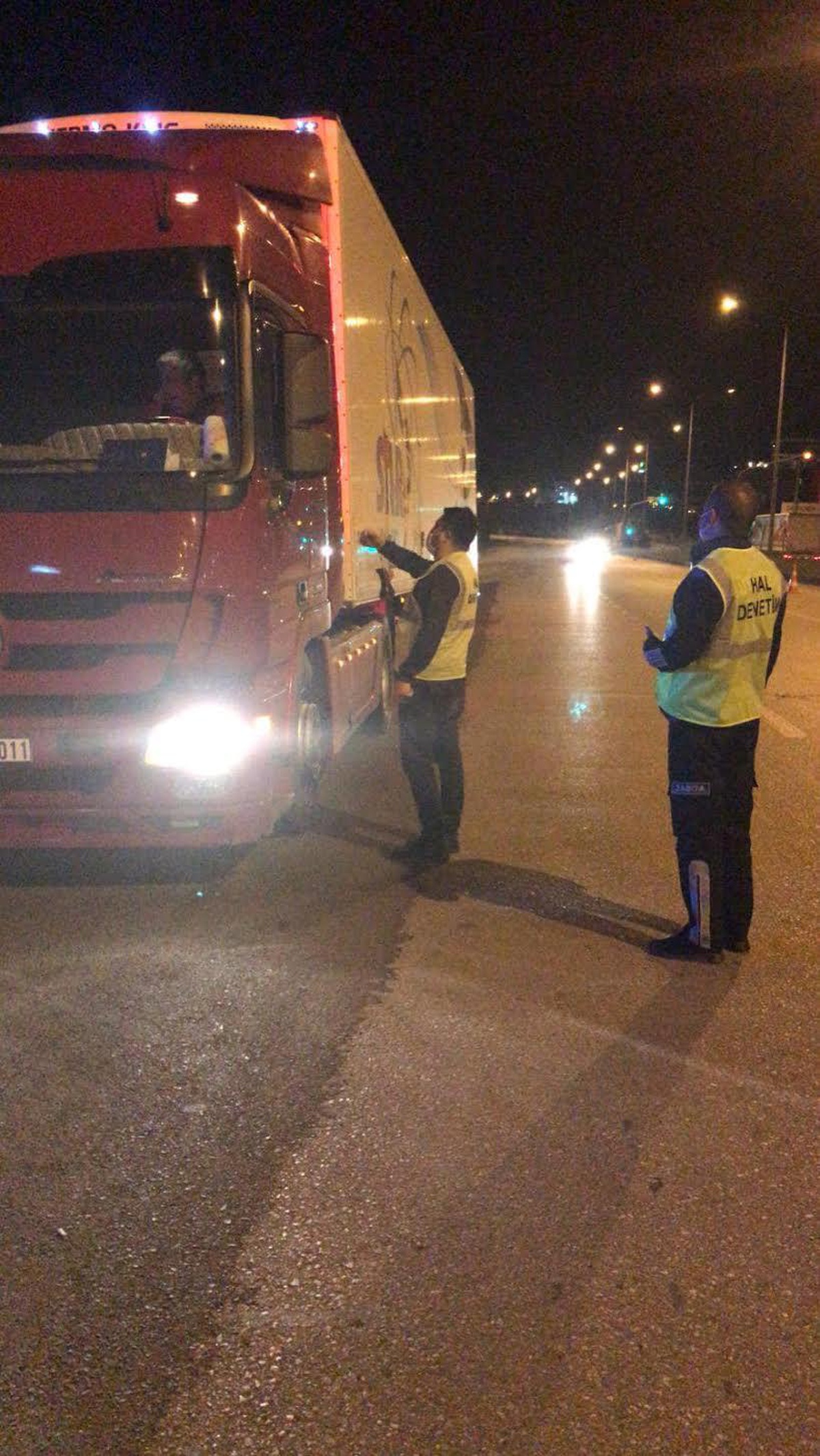Sebze ve meyve denetimi gece-gündüz sürüyor