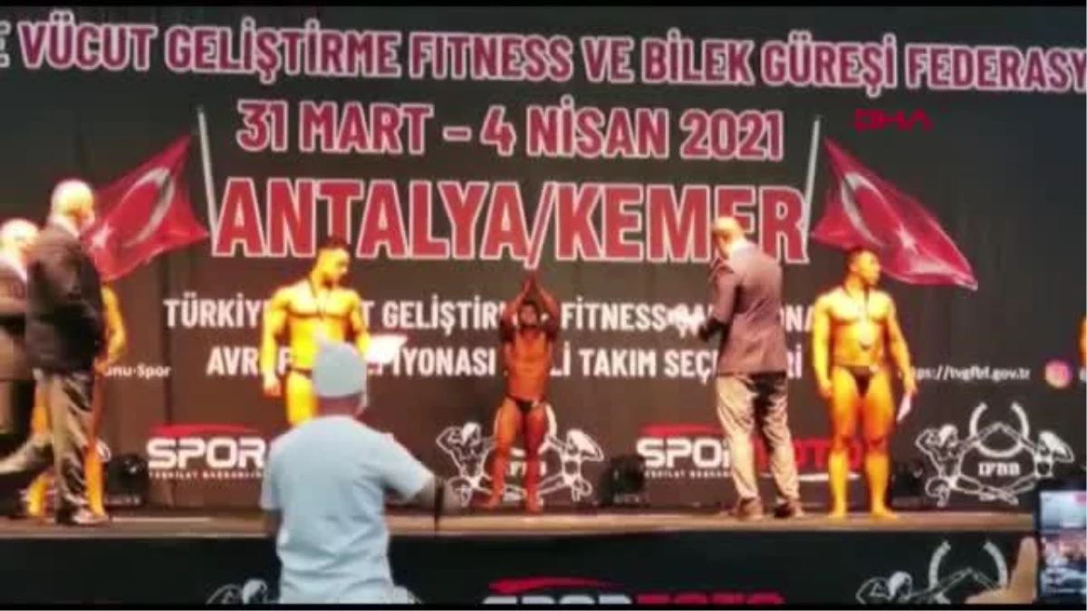 SPOR Vücut geliştirme sporcusu Aydın\'ın hedefi Avrupa şampiyonluğu