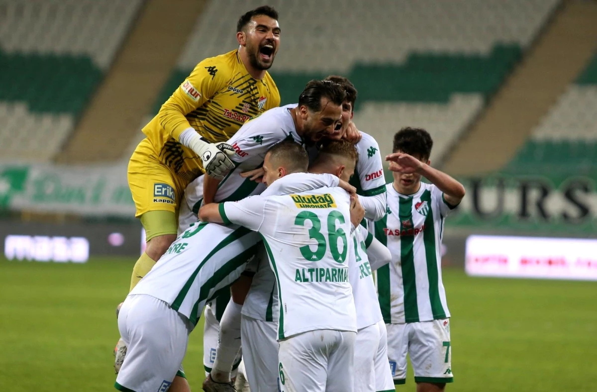 TFF 1. Lig: Bursaspor: 2 Bandırmaspor: 1