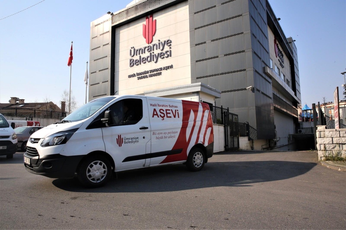 Ümraniye\'de korona virüs hastalarına her gün 2 öğün sıcak yemek hizmeti