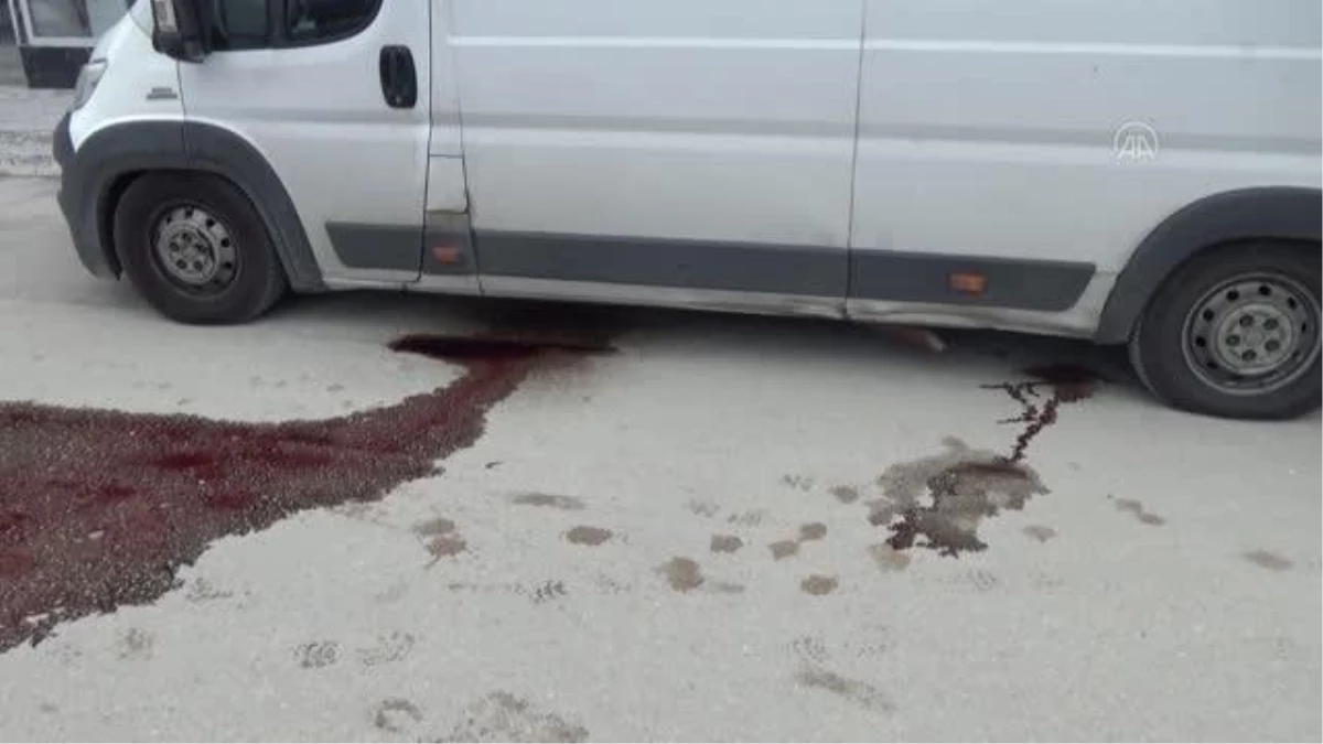 AFYONKARAHİSAR - Park halindeki kamyonetten sızan kan panik yarattı