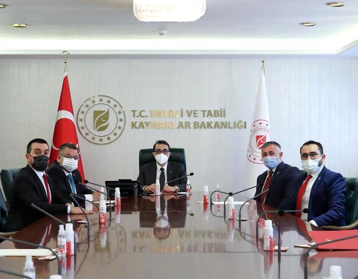 AK Parti İl Başkanı Yıldırım\'dan Bakan Dönmez\'e ziyaret