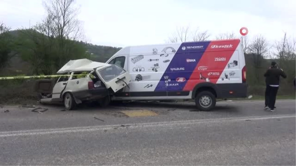 Bartın\'da trafik kazası: 1 ölü, 1 yaralı