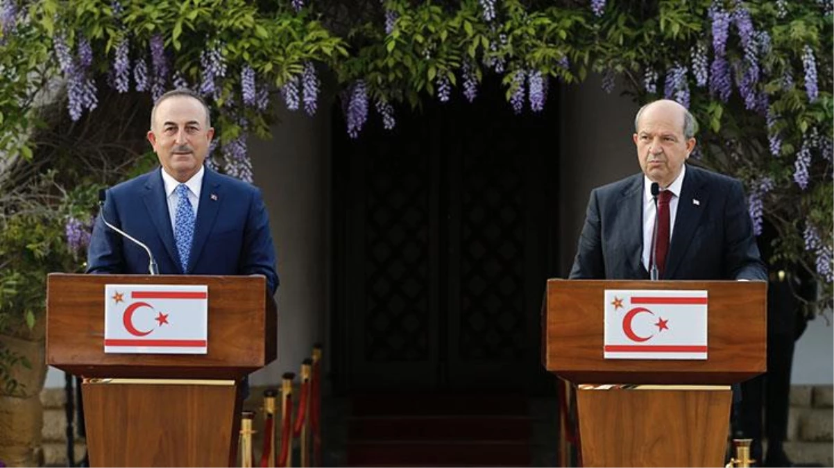 Çavuşoğlu\'nun Yunan bakana yanıtına KKTC Cumhurbaşkanı Tatar\'dan destek: \'Bravo sayın bakanımız\' dedik