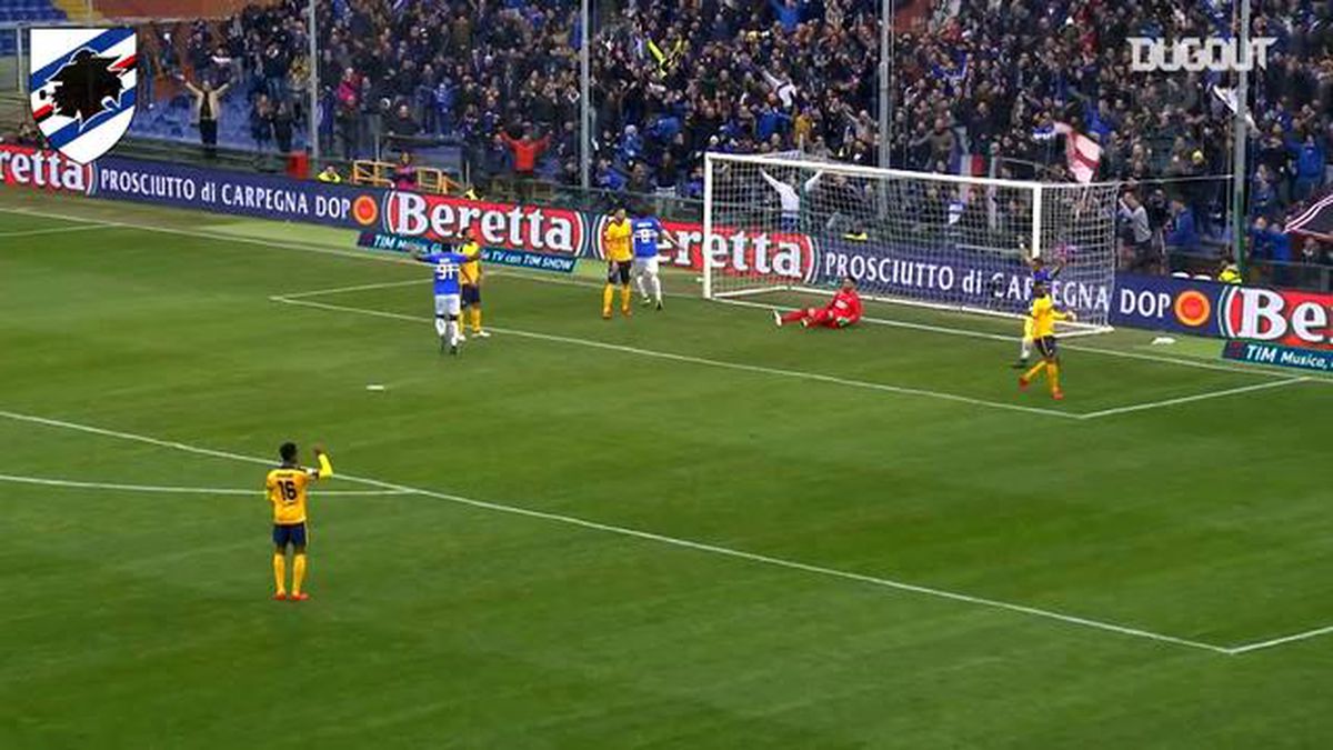 Sampdoria\'nın Kendi Evinde Hellas Verona\'ya Attığı En İyi Goller
