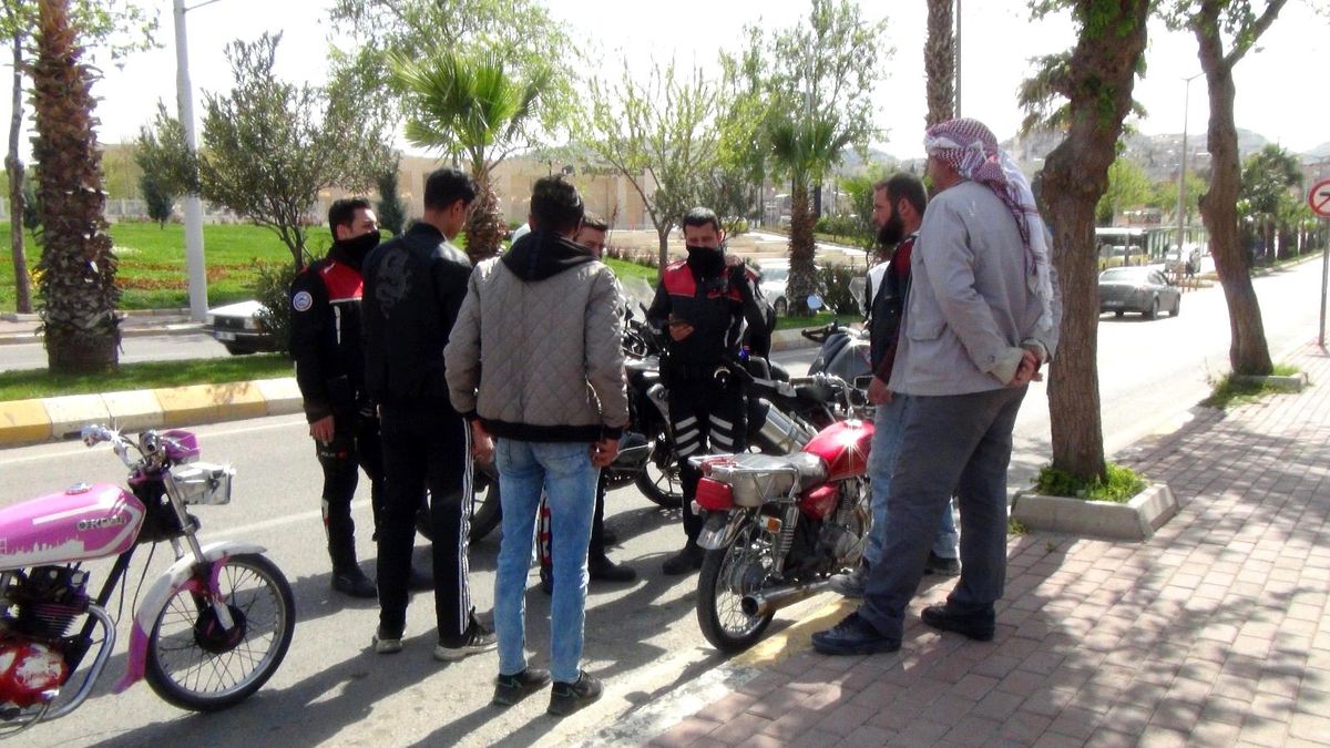 Şanlıurfa\'da motosiklet denetimi