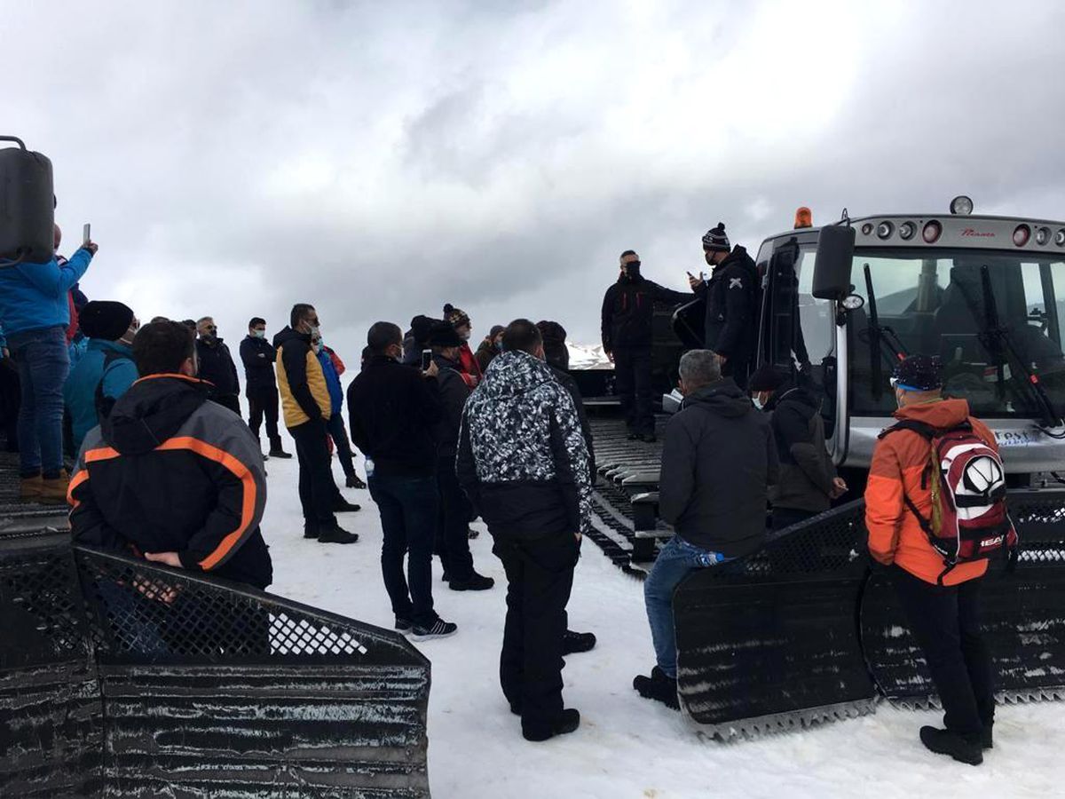 Snowtrack eğitim kursu Erzincan\'da yapıldı