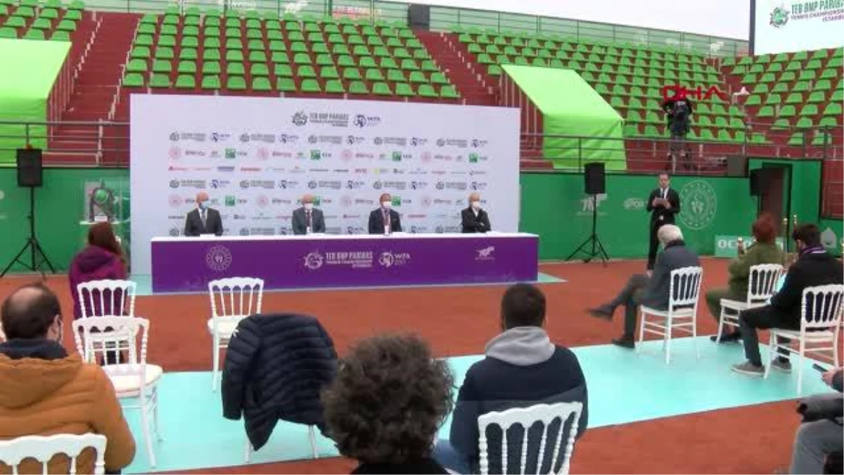 SPOR TEB BNP Paribas Tennis Championship\'in basın toplantısı gerçekleştirildi