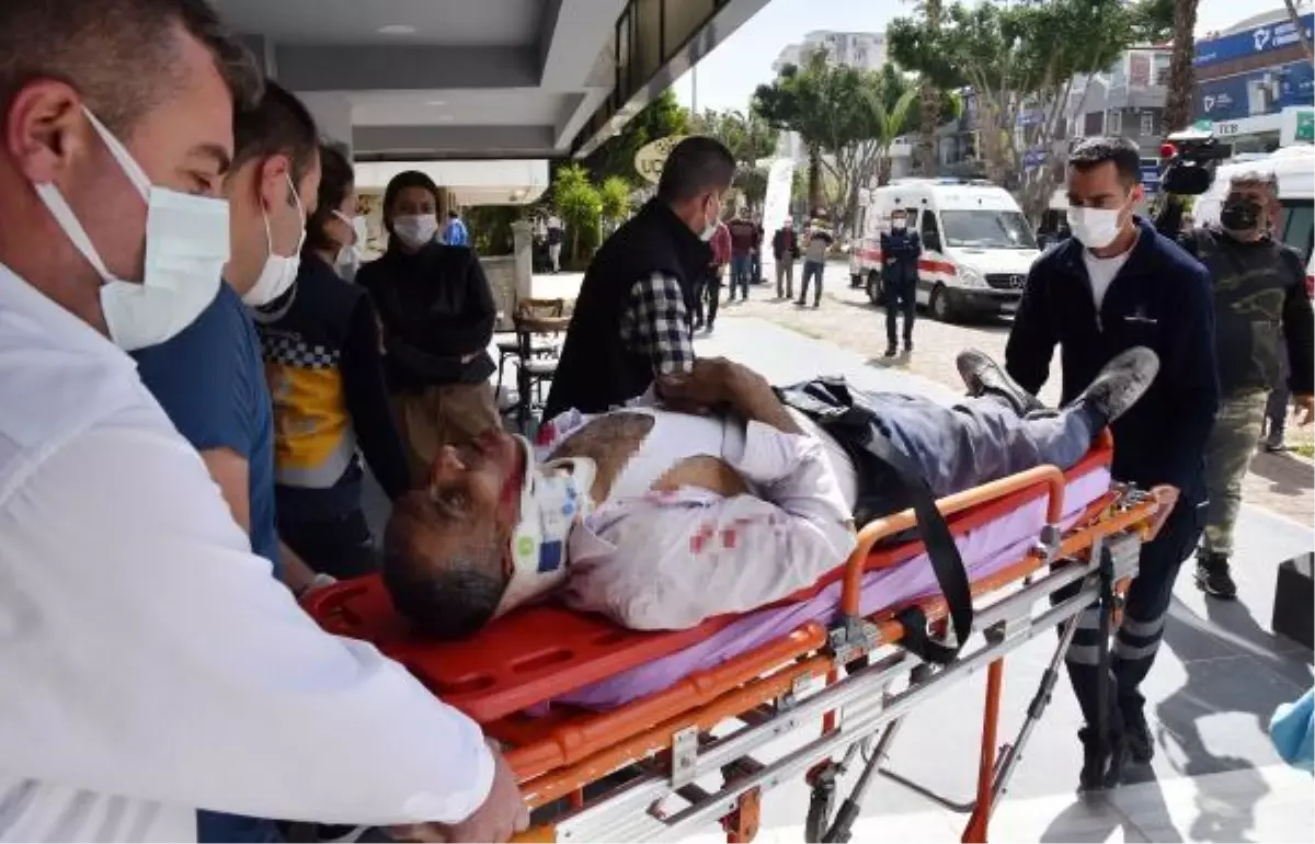 Tadilatta üzerine duvar yıkılan Suriyeli işçi yaralandı