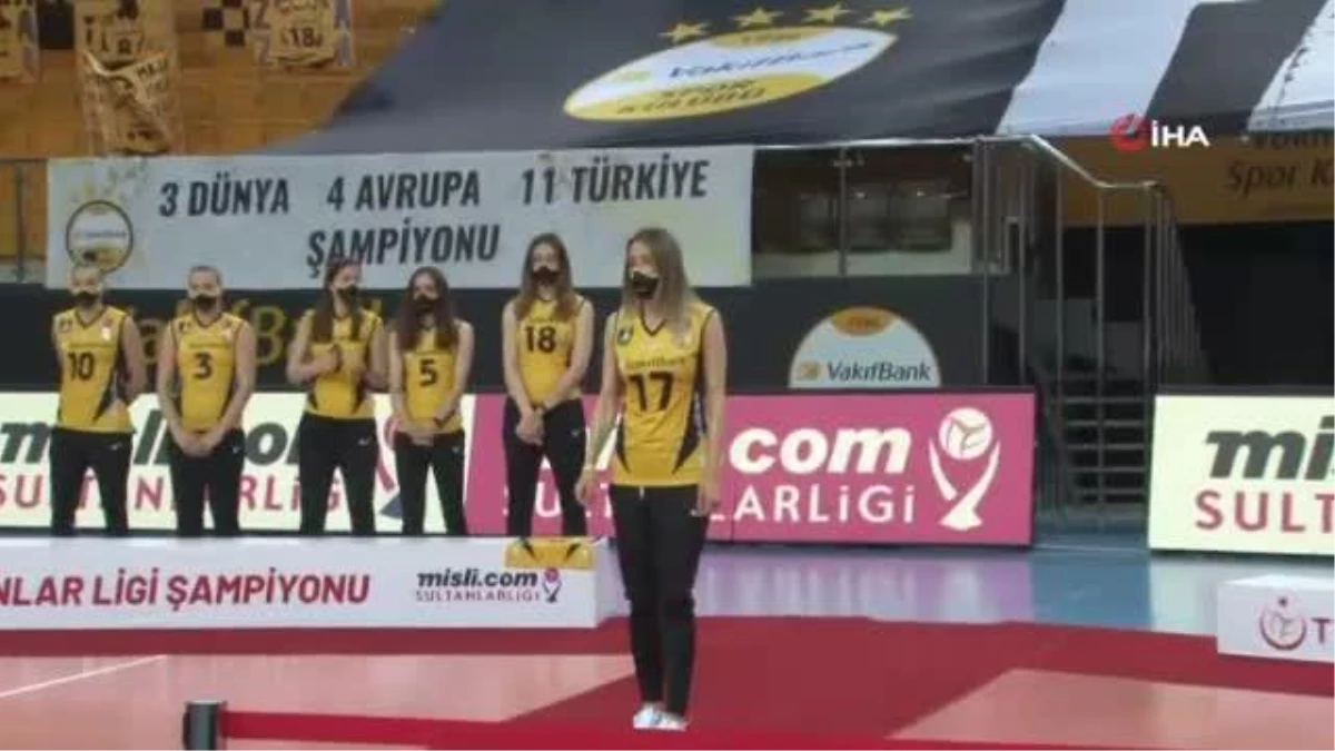 VakıfBank, Sultanlar Ligi\'nde 12. kez şampiyon