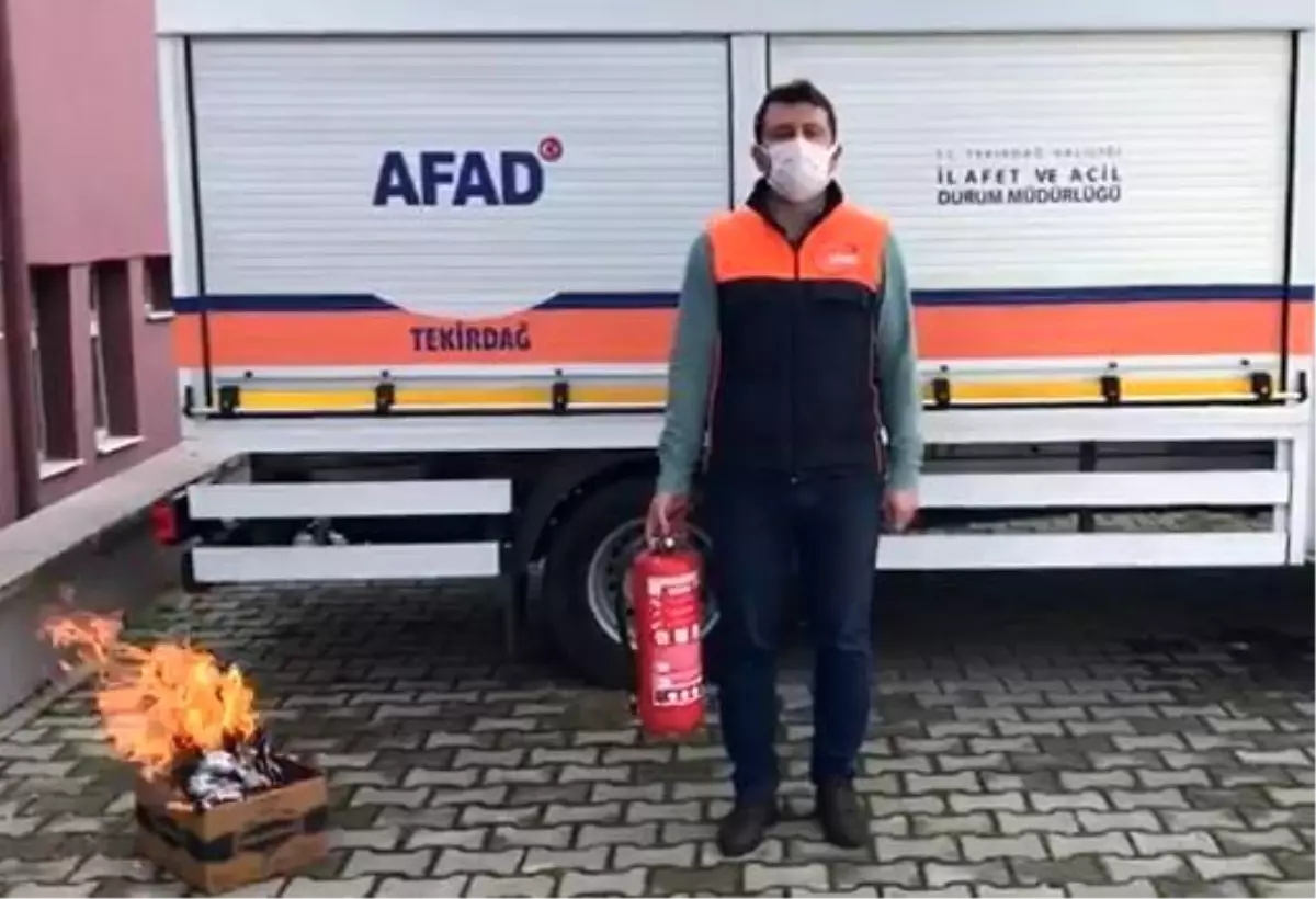 Son dakika haber! Yangın söndürme tüpü eğitimi: Yeşil gösterge yoksa kesinlikle kullanmayın