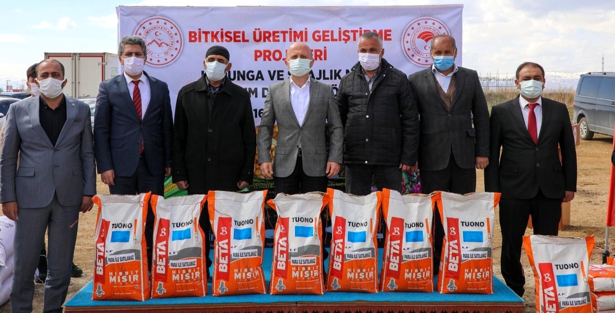 Ağrı\'da Tohum Dağıtma Töreni düzenlendi