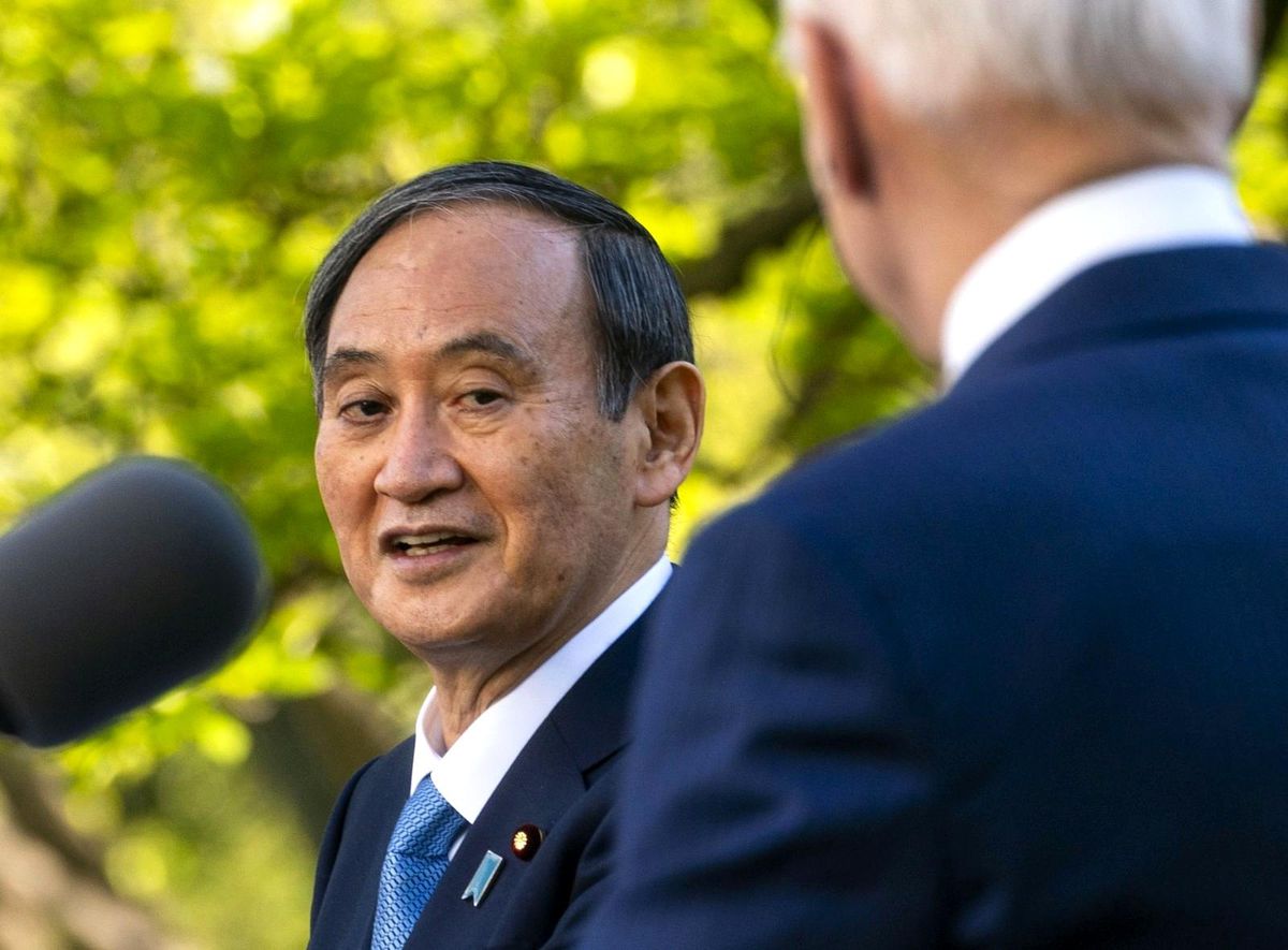 Son dakika haberleri: Biden, ilk yüz yüze görüşmesini Japonya Başbakanı Suga ile gerçekleştirdi