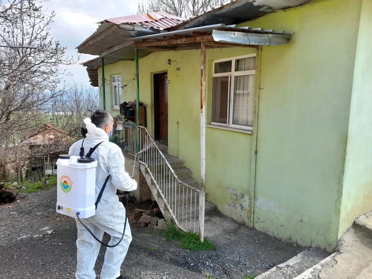 İlkadım\'dan virüs tespit edilen ev ve iş yerlerine ücretsiz dezenfekte