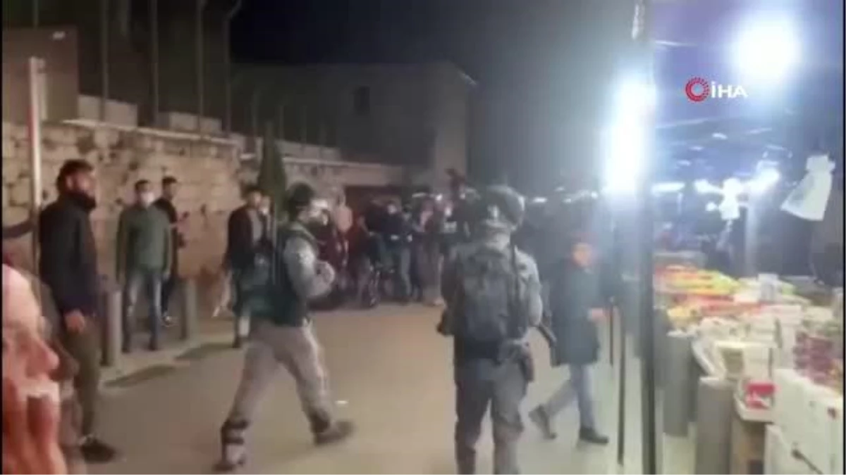 İsrail güçlerinden Mescid-i Aksa\'da ibadet edenlere 4 gece üst üste saldırı