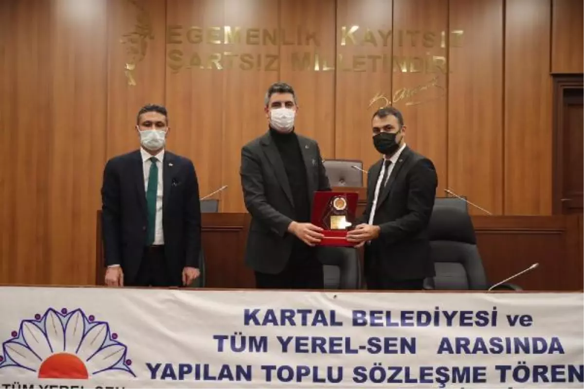 Kartal Belediyesi ile Tüm Yerel-Sen Sendikası arasında toplu iş sözleşmesi imzalandı