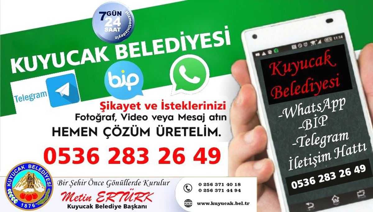 Kuyucak Belediyesi sosyal medya ağını genişletti