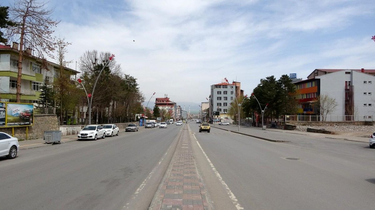Muş\'ta cadde ve sokaklar boş kaldı