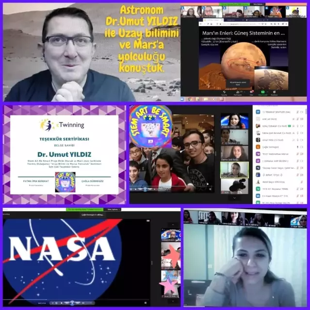 Öğrenciler, NASA'ya bağlandı Öğrenciler, NASA'ya bağlandı