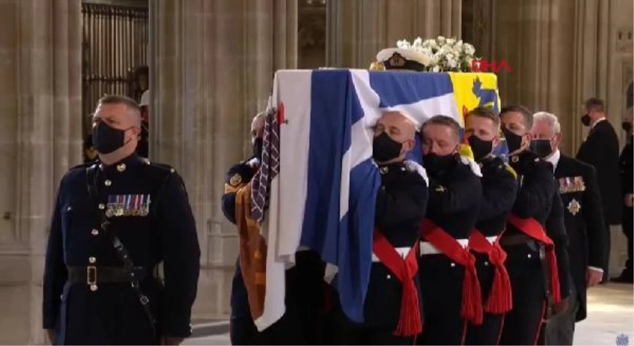 Prens Philip\'in cenaze töreni tamamlandı