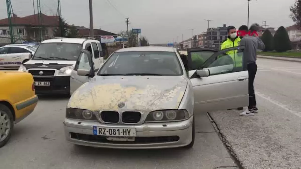 Sokağa çıkma kısıtlamasında uyuşturucuyla yakalandılar