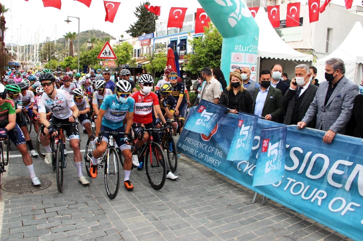 56. Cumhurbaşkanlığı Türkiye Bisiklet Turu\'nda son etap Bodrum\'dan start aldı