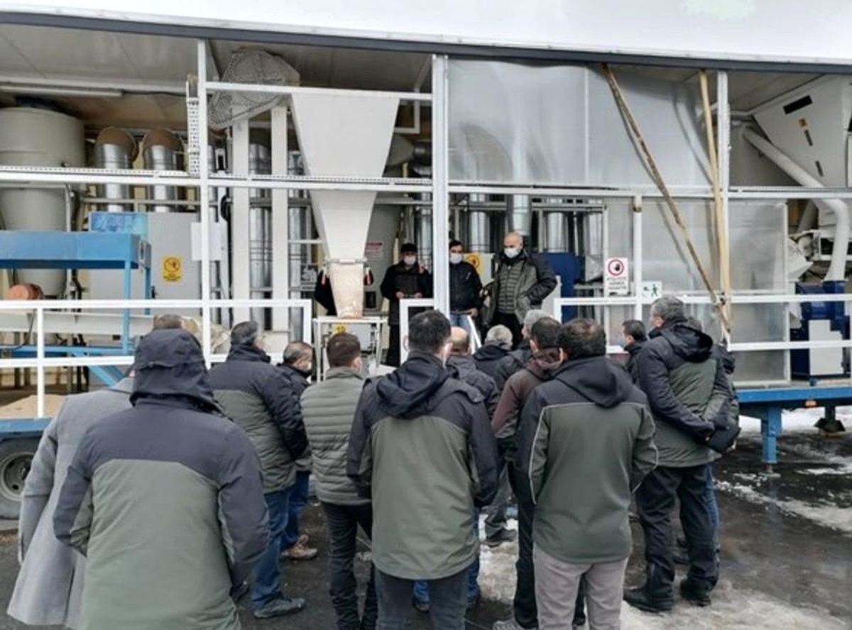 Erzurum\'a Mobil Pelet Makinesi tahsis edildi