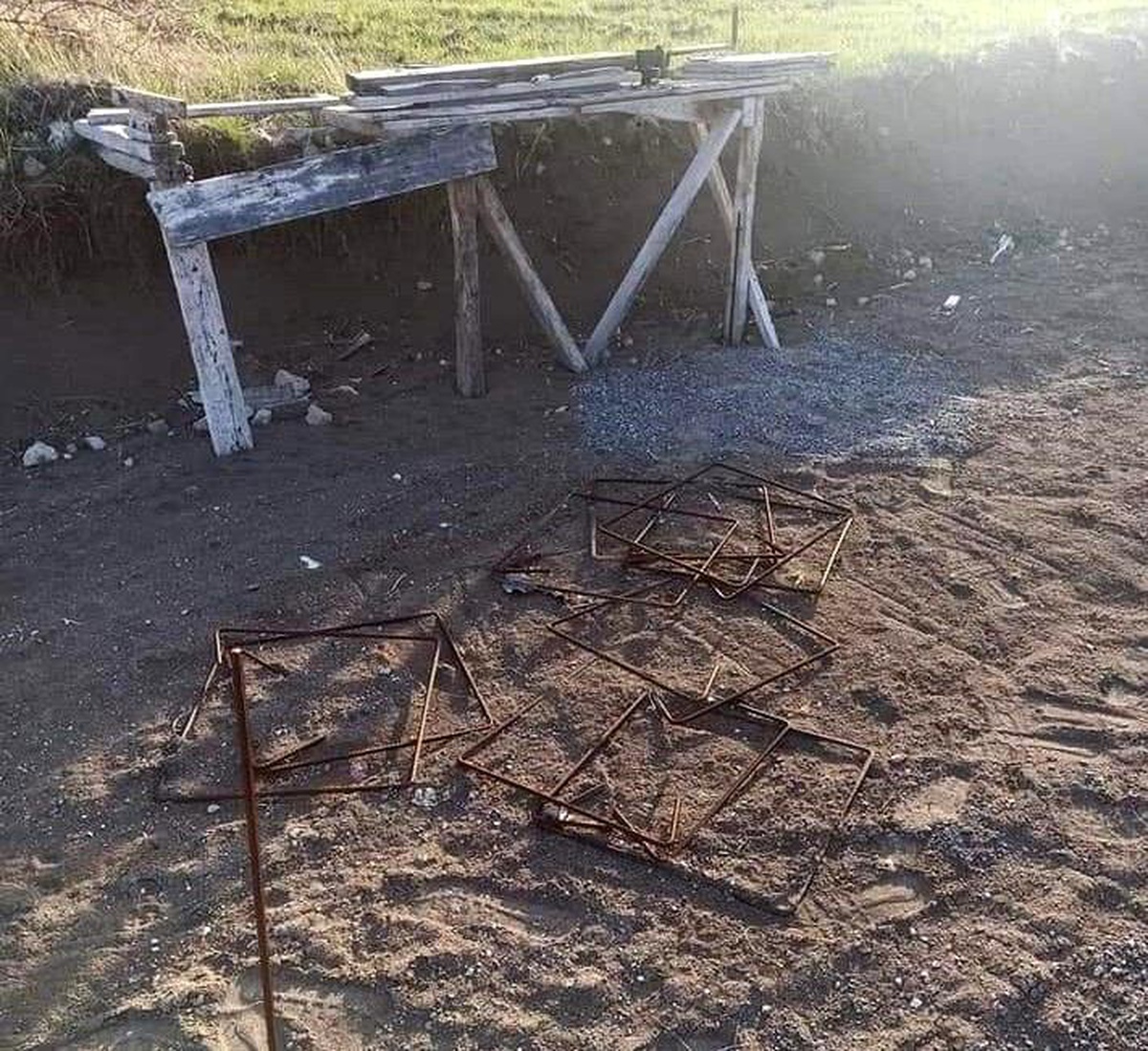 İnşaattan çaldığı demirleri hurdacıya satarken yakalandı