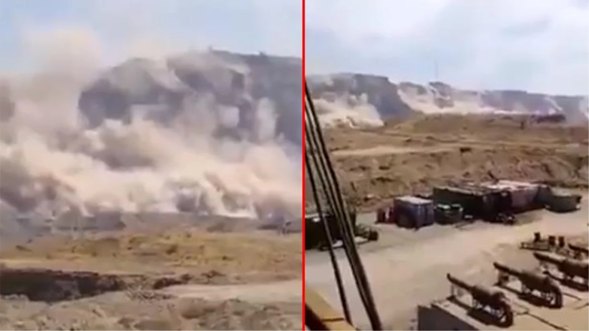 İran\'da nükleer tesisin olduğu şehir 5.9 büyüklüğündeki depremle sarsıldı! Dağlardan duman çıktı