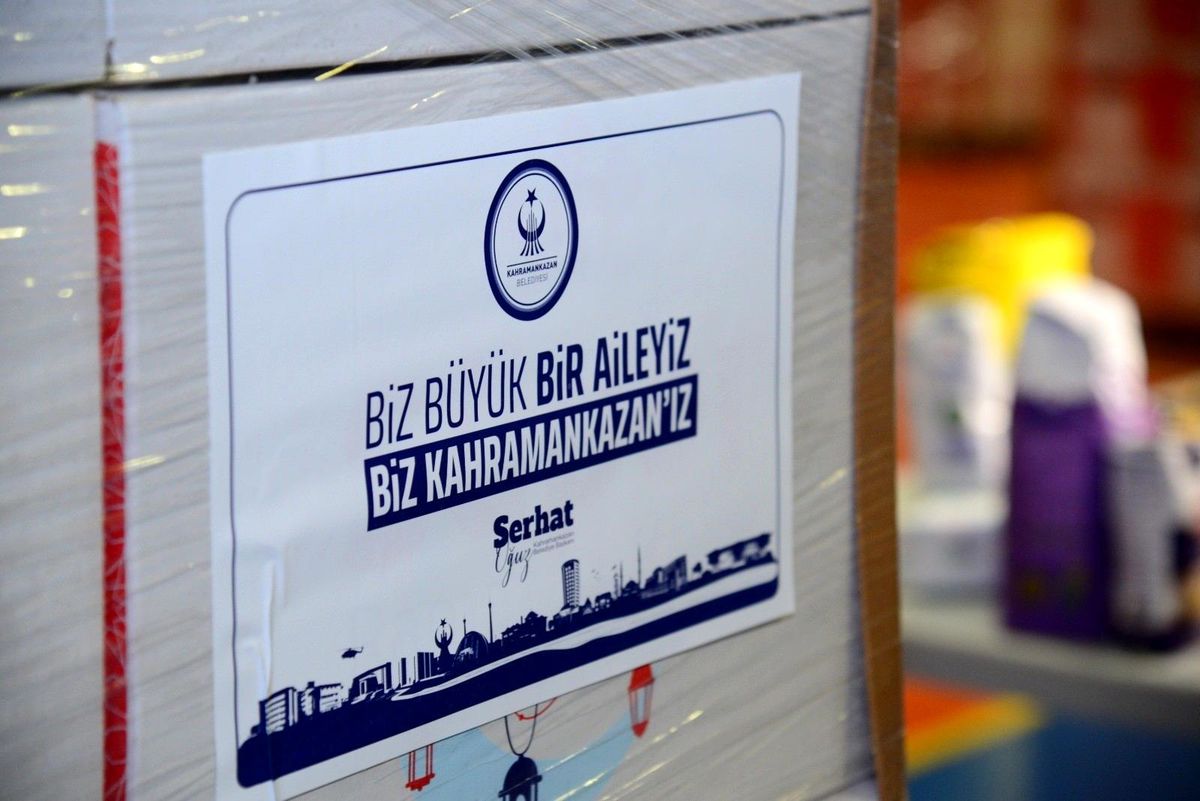 Son dakika! Kahramankazan Belediyesinden Ramazan\'da ihtiyaç sahiplerine gıda yardımı